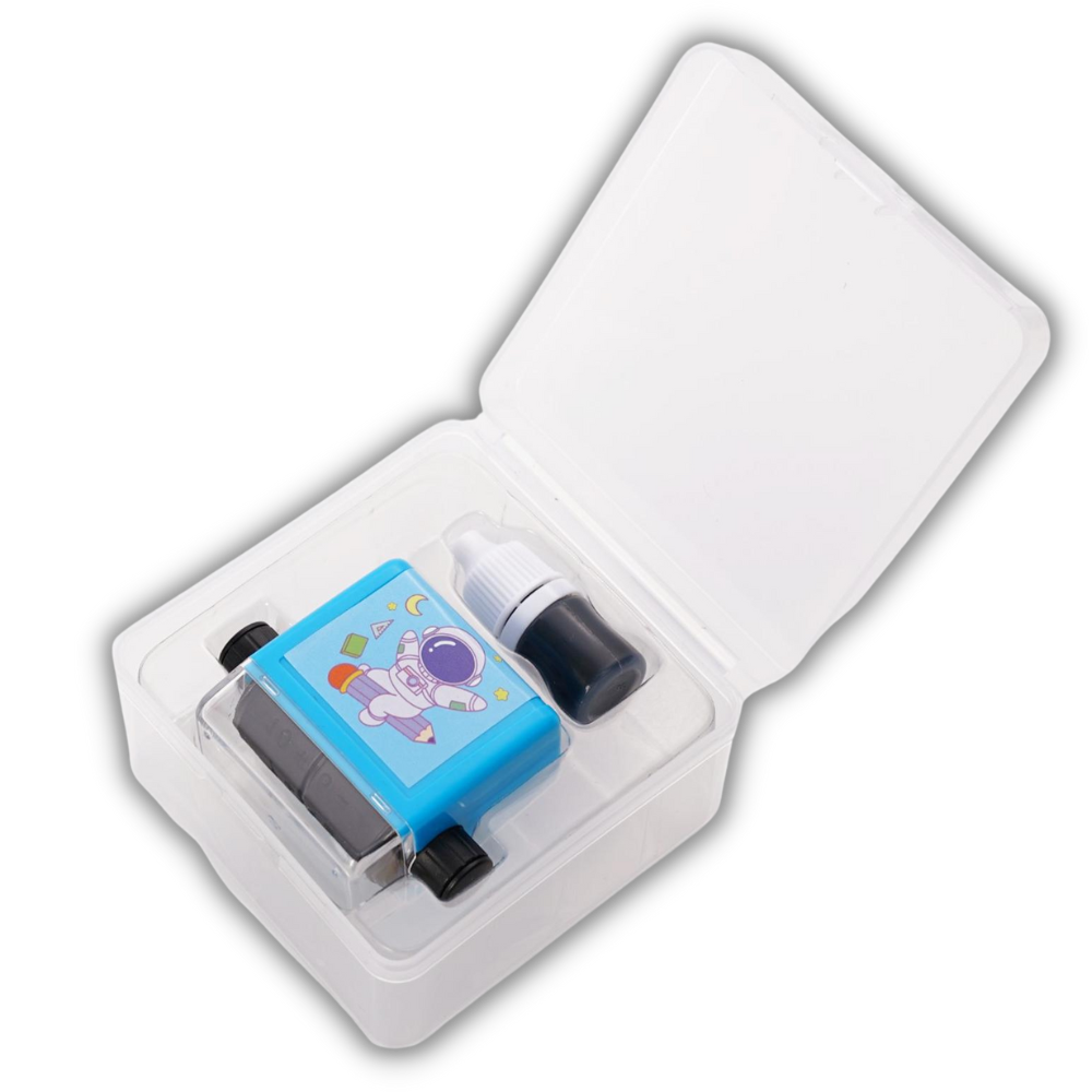 Math sums practice stamps