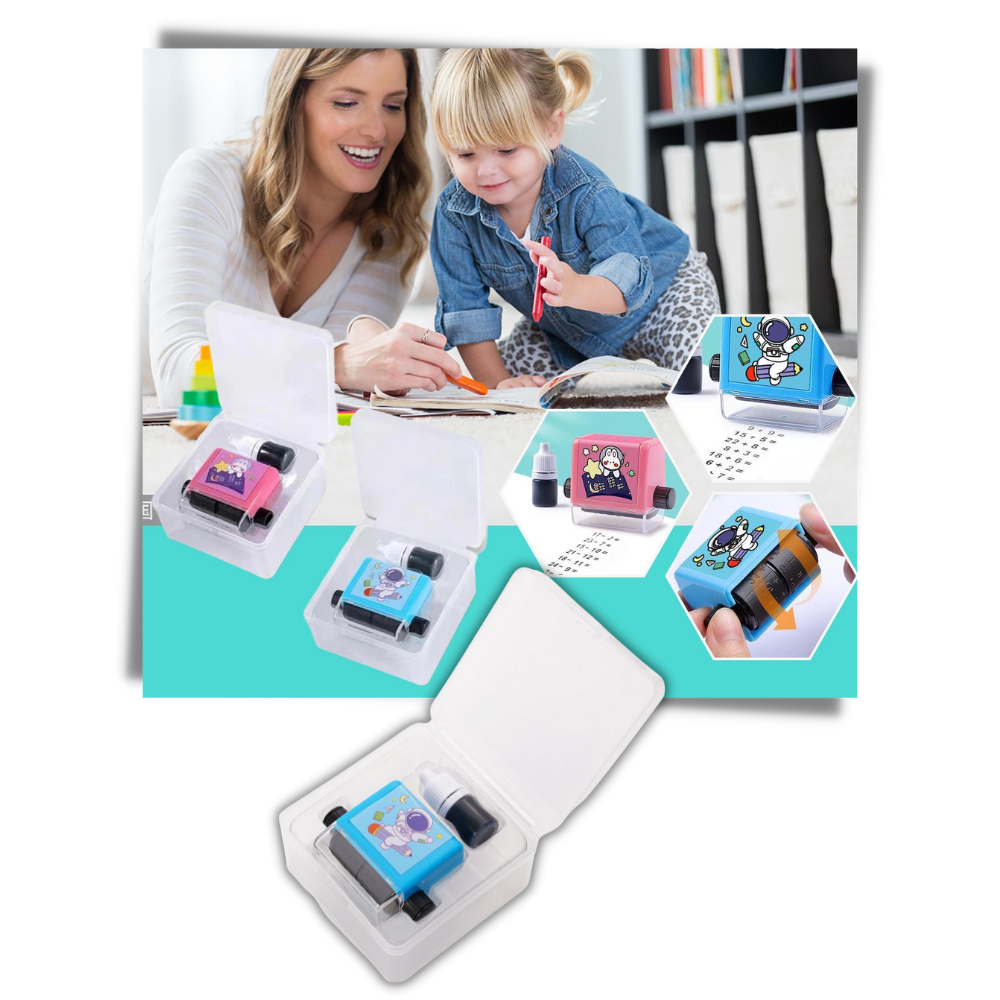 Mathe-Summen Übungsstempel - Ozerty