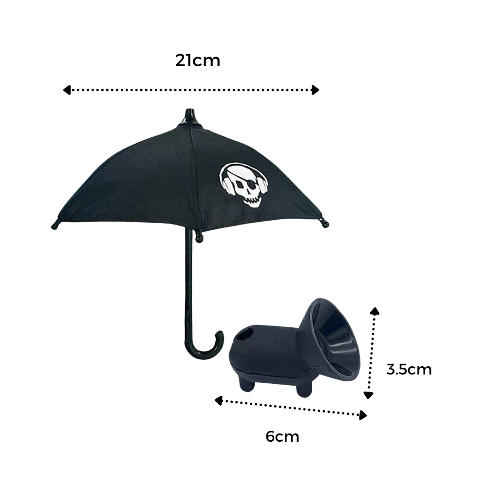 Mini-Regenschirm für Telefon - Ozerty