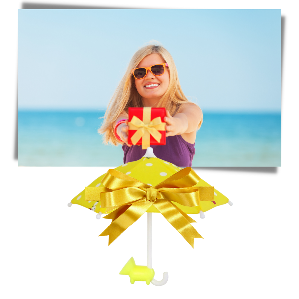 Mini-Regenschirm für Telefon - Ozerty