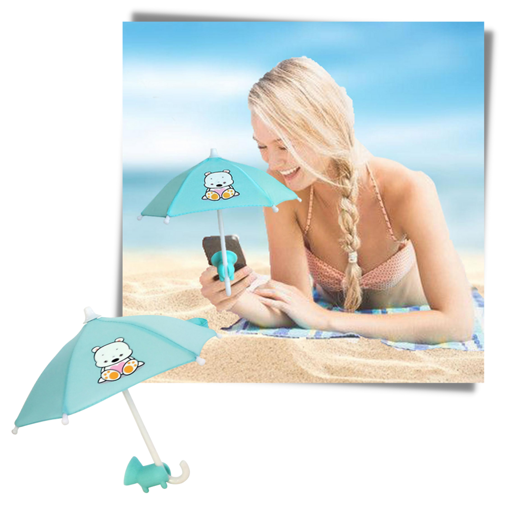 Mini-Regenschirm für Telefon - Ozerty