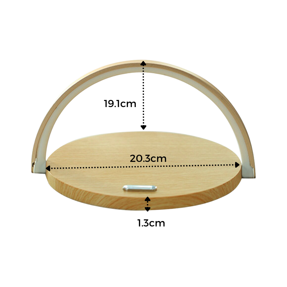 Schreibtischlampe & kabelloses Handy-Ladegerät - Ozerty