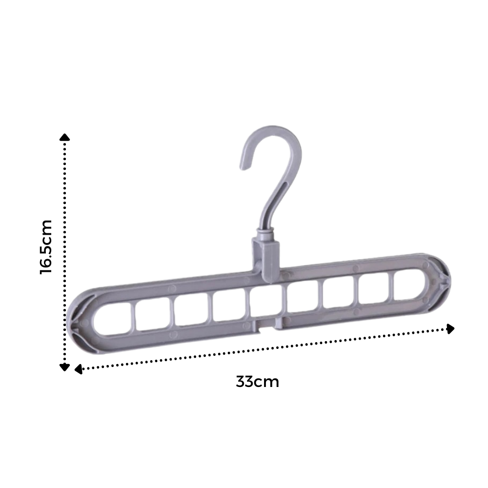 2er-Pack platzsparende Kleiderbügel - Ozerty