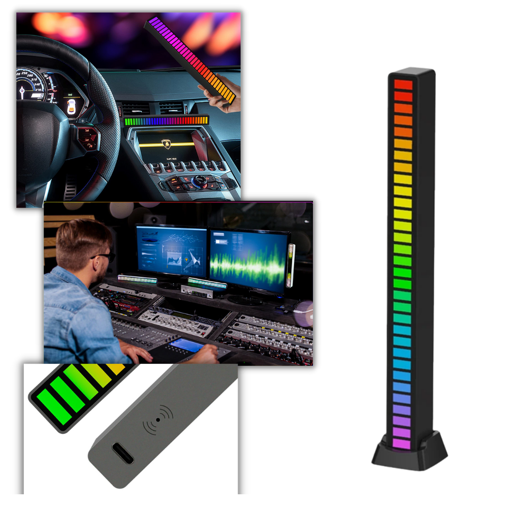 LED-Ambiente-Musik-Licht - Odeut