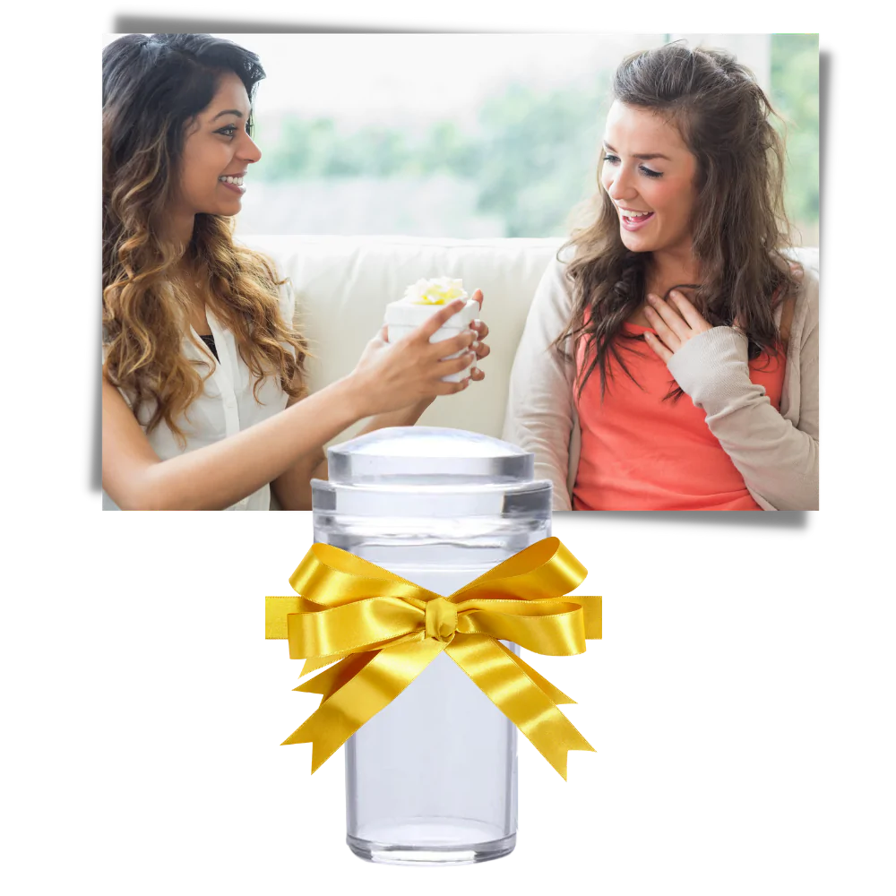 Silikon-Nagelkunst-Stempel-Set mit Abstreifer - Ozerty