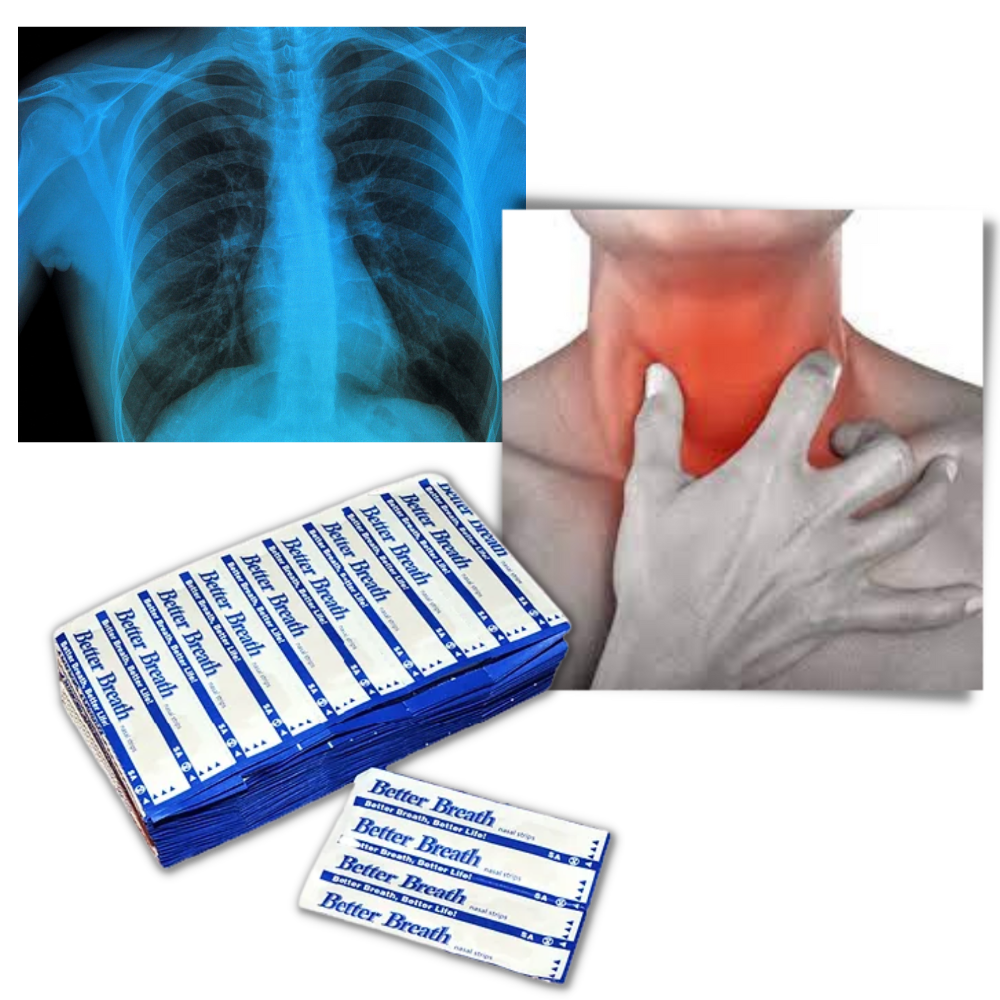 100er-Pack Nasalstreifen gegen Schnarchen - Ozerty