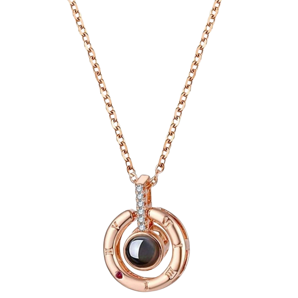 Ich liebe dich'' Halskette in 100 Sprachen - Odeut