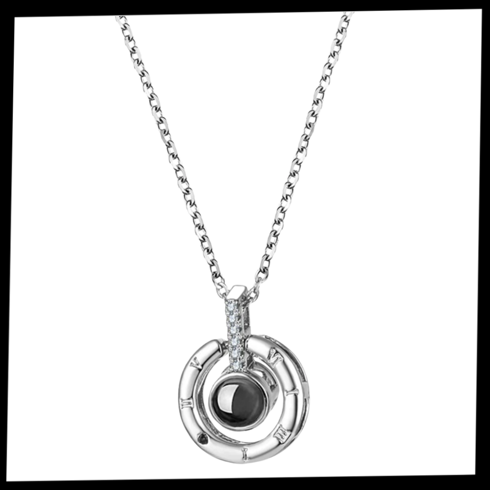 Ich liebe dich'' Halskette in 100 Sprachen - Odeut