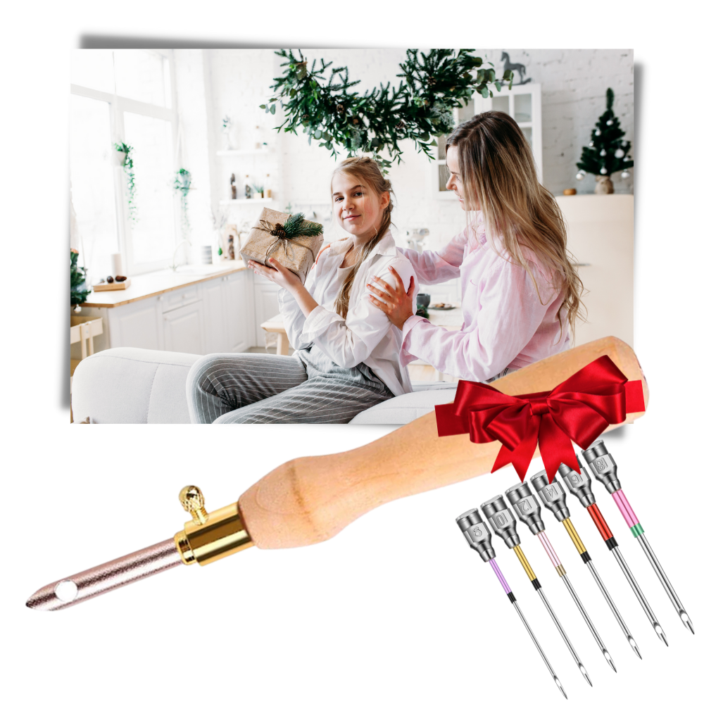 Stickerei Punsch Nadel Werkzeug Set - Ozerty