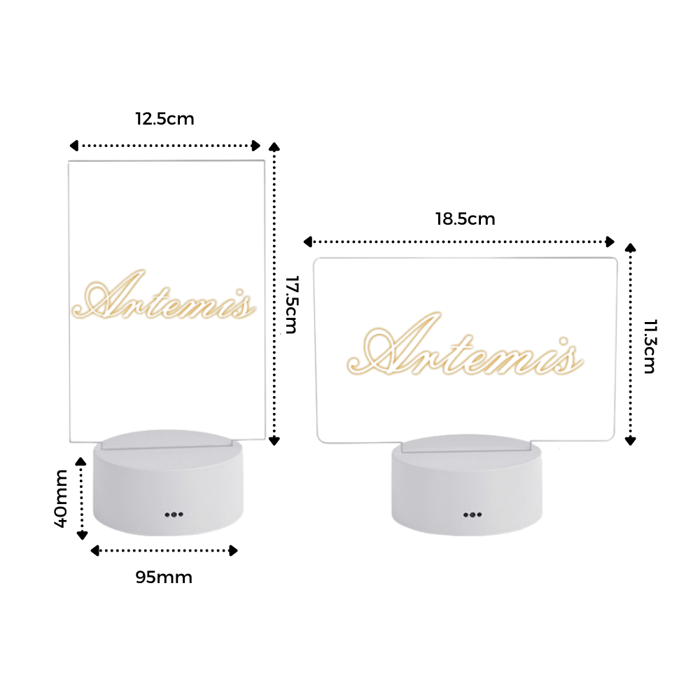 LED-Anzeigetafel mit Stift - Ozerty