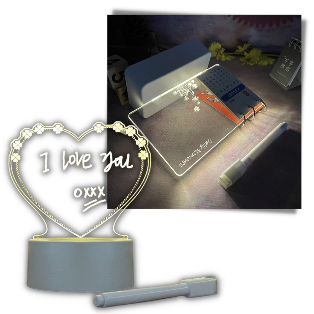 LED-Anzeigetafel mit Stift - Ozerty