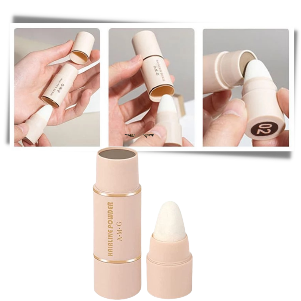 Augenbrauenmarker und Schablonen-Set - Ozerty