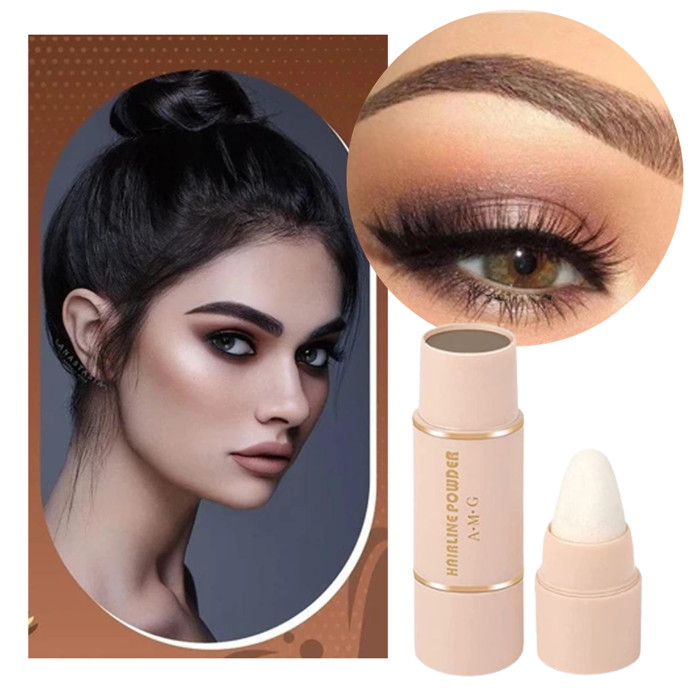 Augenbrauenmarker und Schablonen-Set - Ozerty