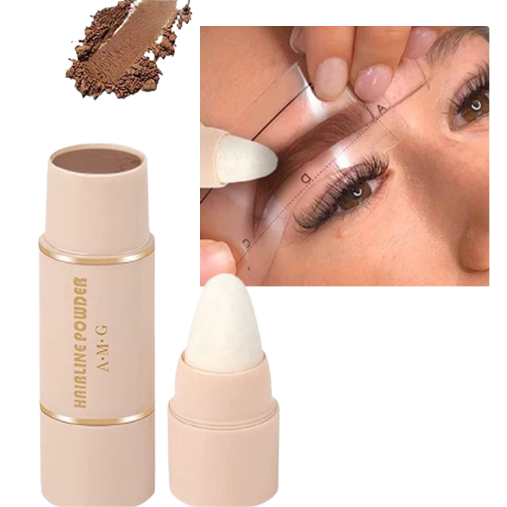 Augenbrauenmarker und Schablonen-Set - Ozerty