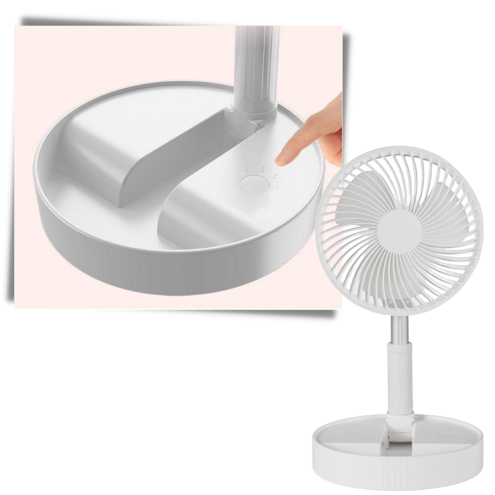 Einzigartiger tragbarer, faltbarer USB-Ventilator - Ozerty