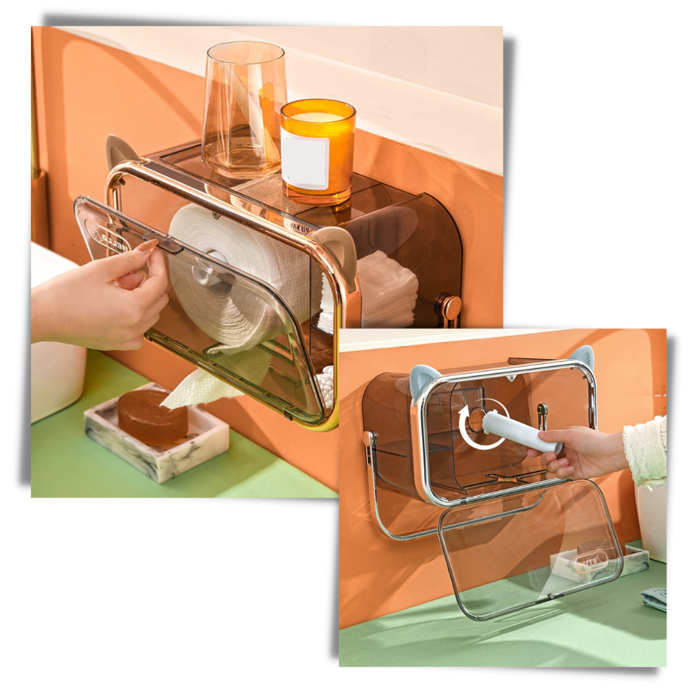 Multifunktionales Toilettenpapierregal - Ozerty