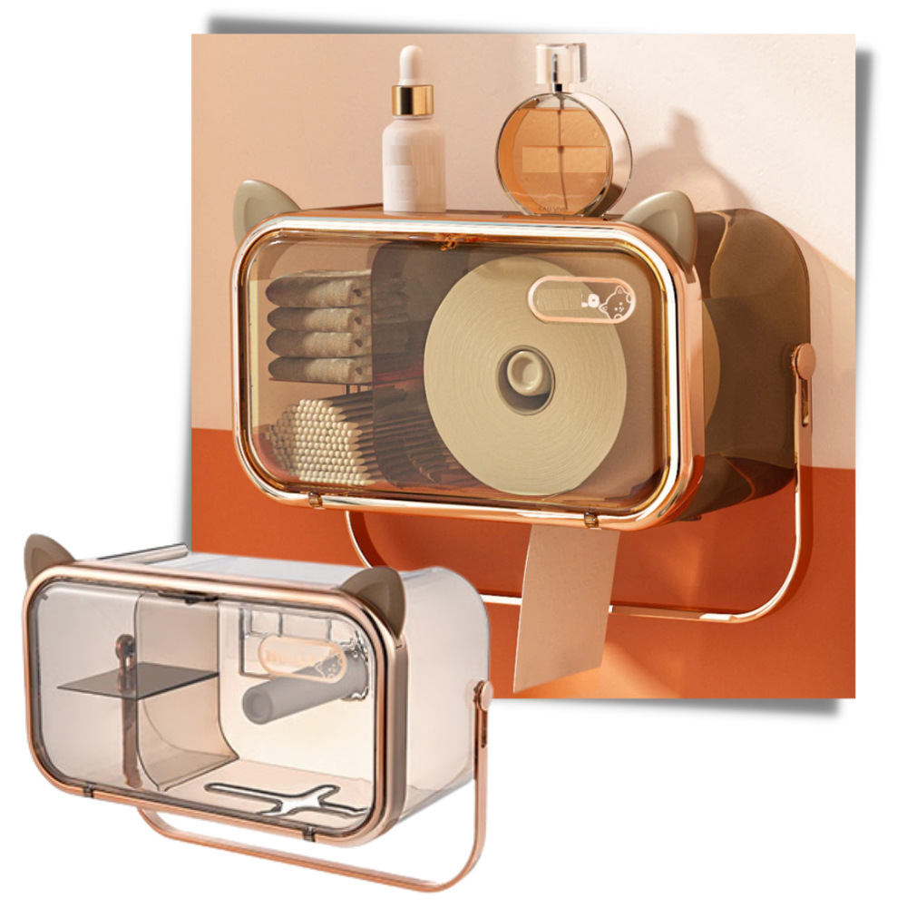 Multifunktionales Toilettenpapierregal - Ozerty