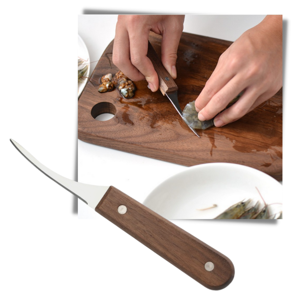 Edelstahl-Garnelenschälmesser - Ozerty