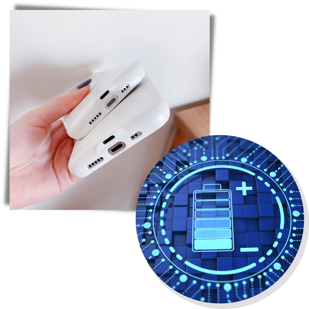 Handyhülle mit LED-Ringlicht - Odeut