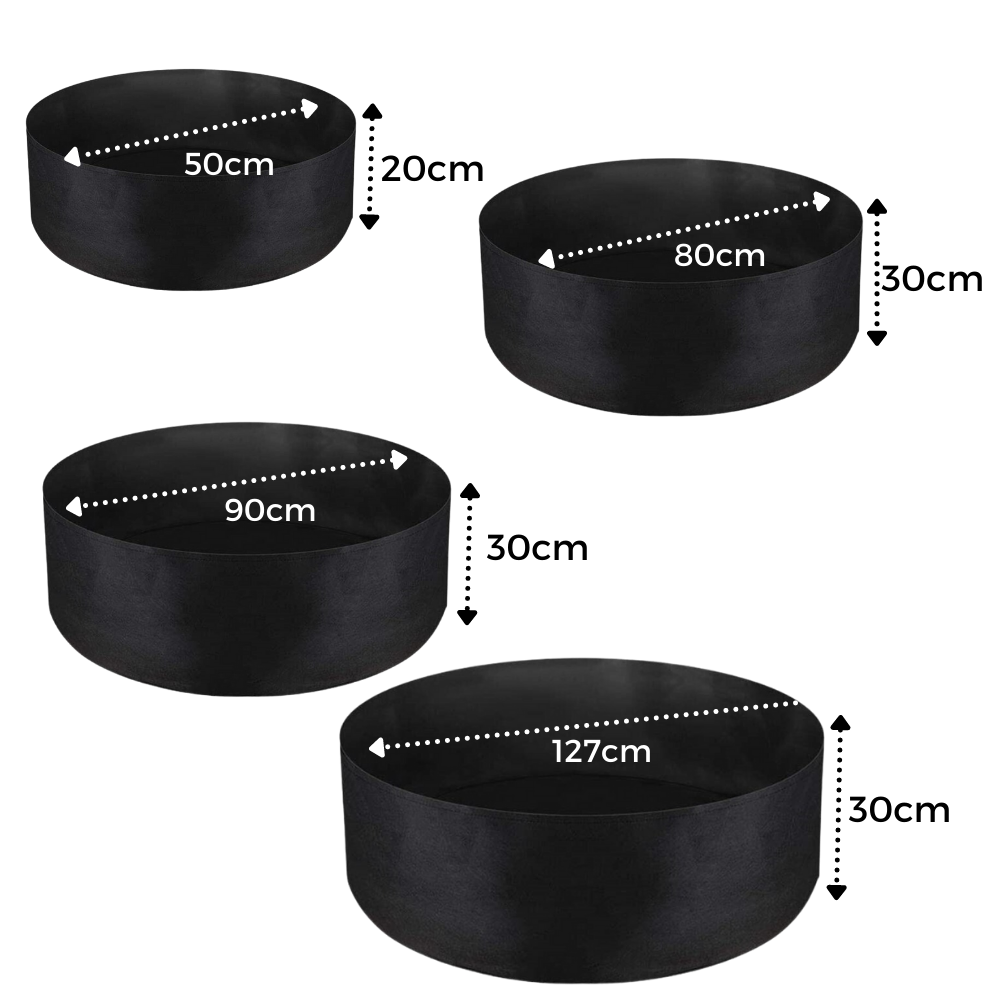 Erhöhter Filz Pflanzentopf für Pflanzen - Ozerty