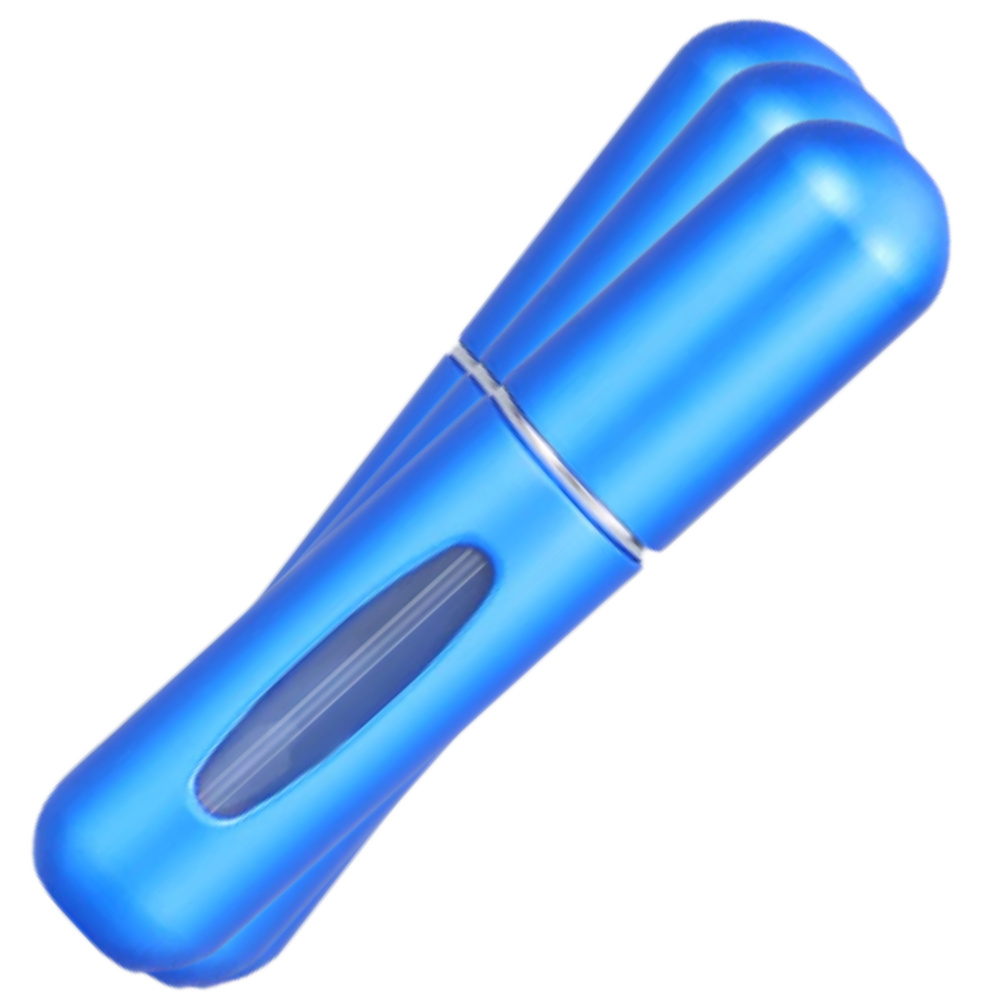 Pack of 3 mini refill perfume bottles