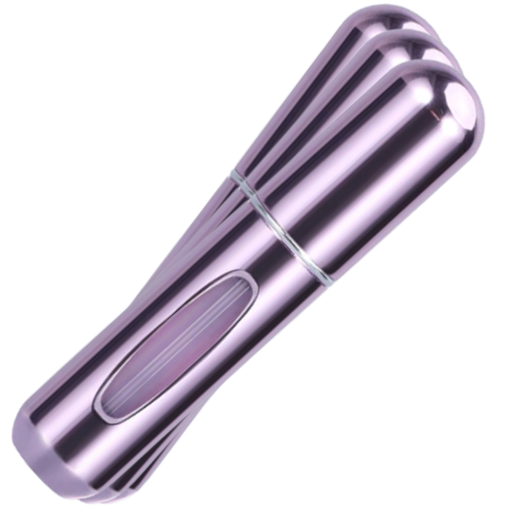 Pack of 3 mini refill perfume bottles