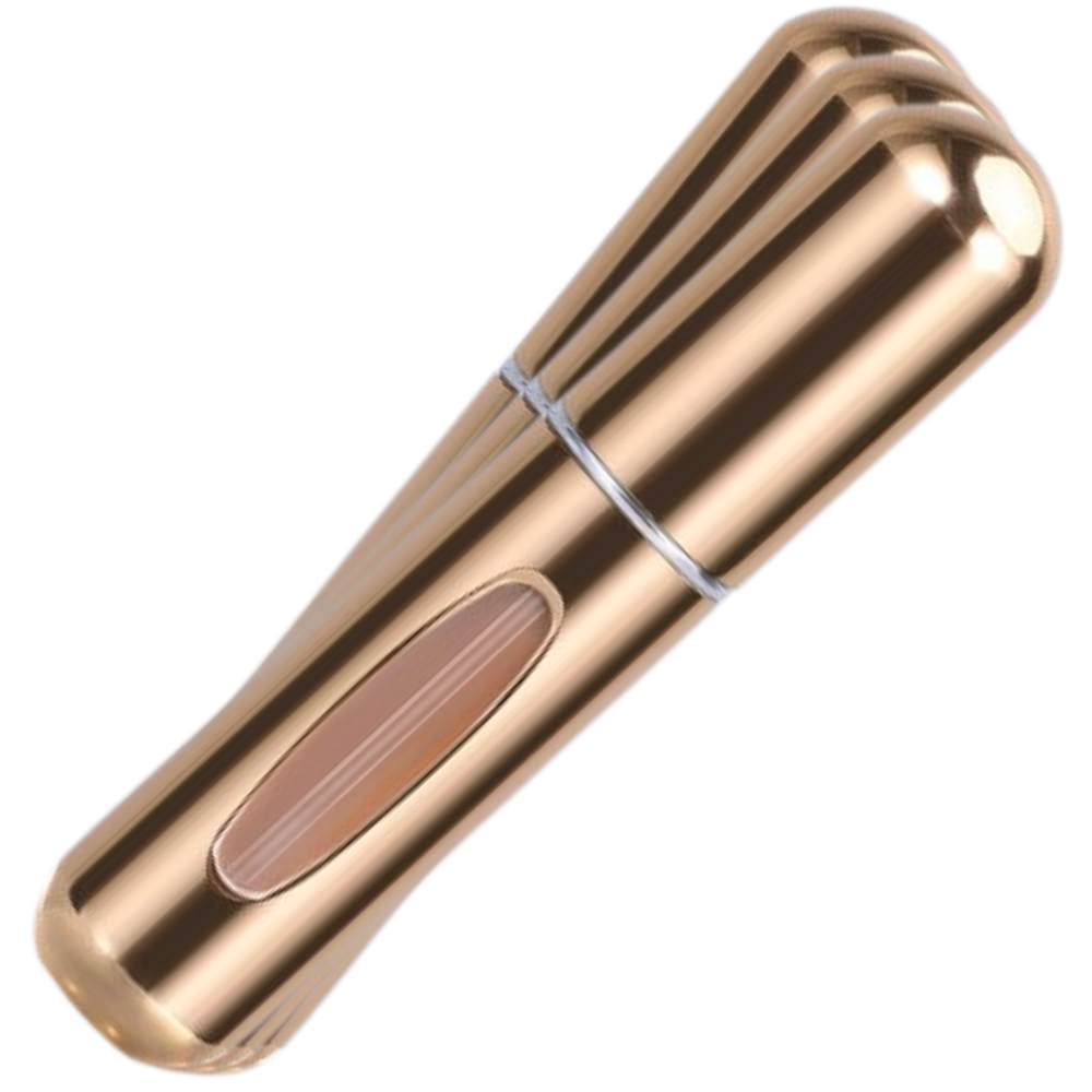 Pack of 3 mini refill perfume bottles