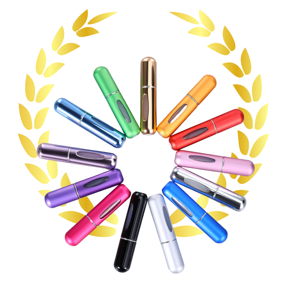 3er-Pack Mini-Parfümflaschen zum Nachfüllen - Ozerty