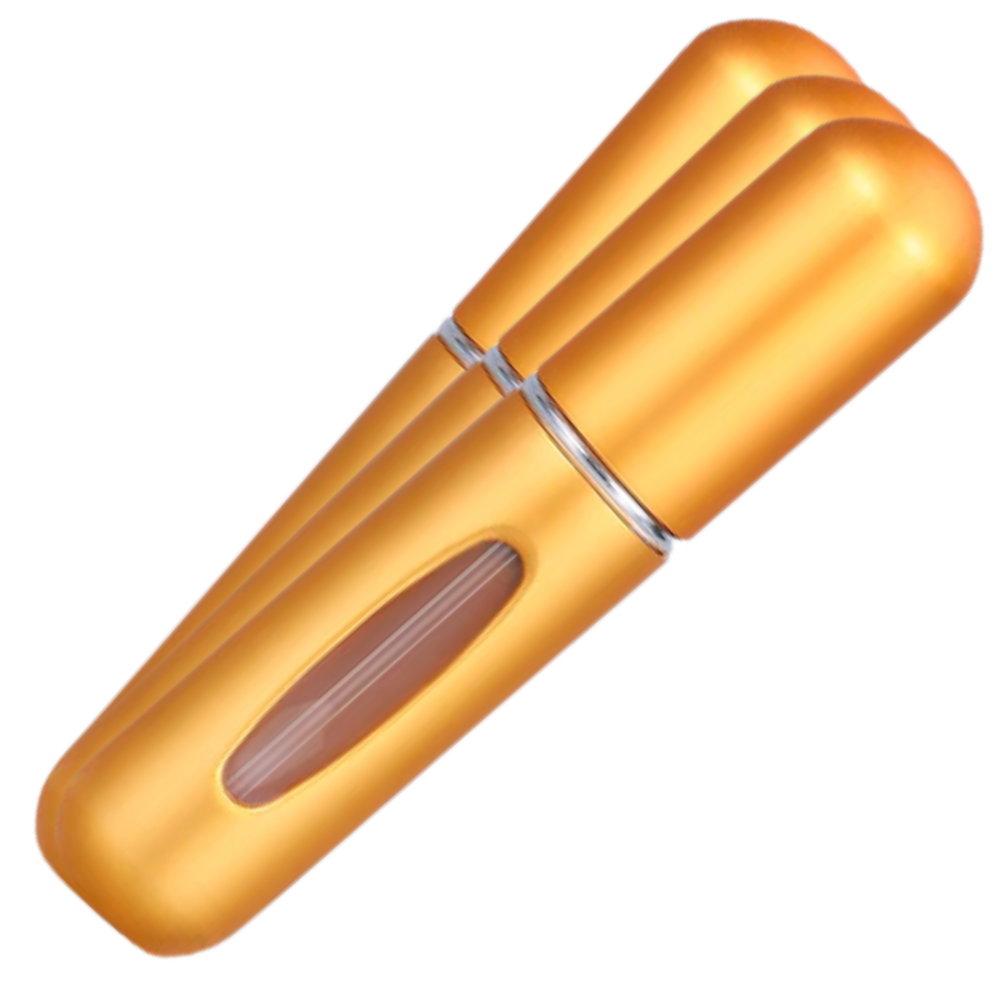 Pack of 3 mini refill perfume bottles