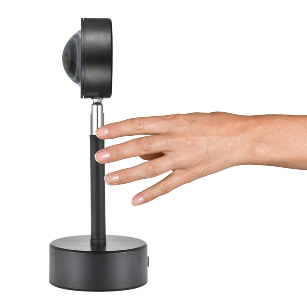 Farbiger Lichtprojektor LED-Schreibtischlampe - Odeut