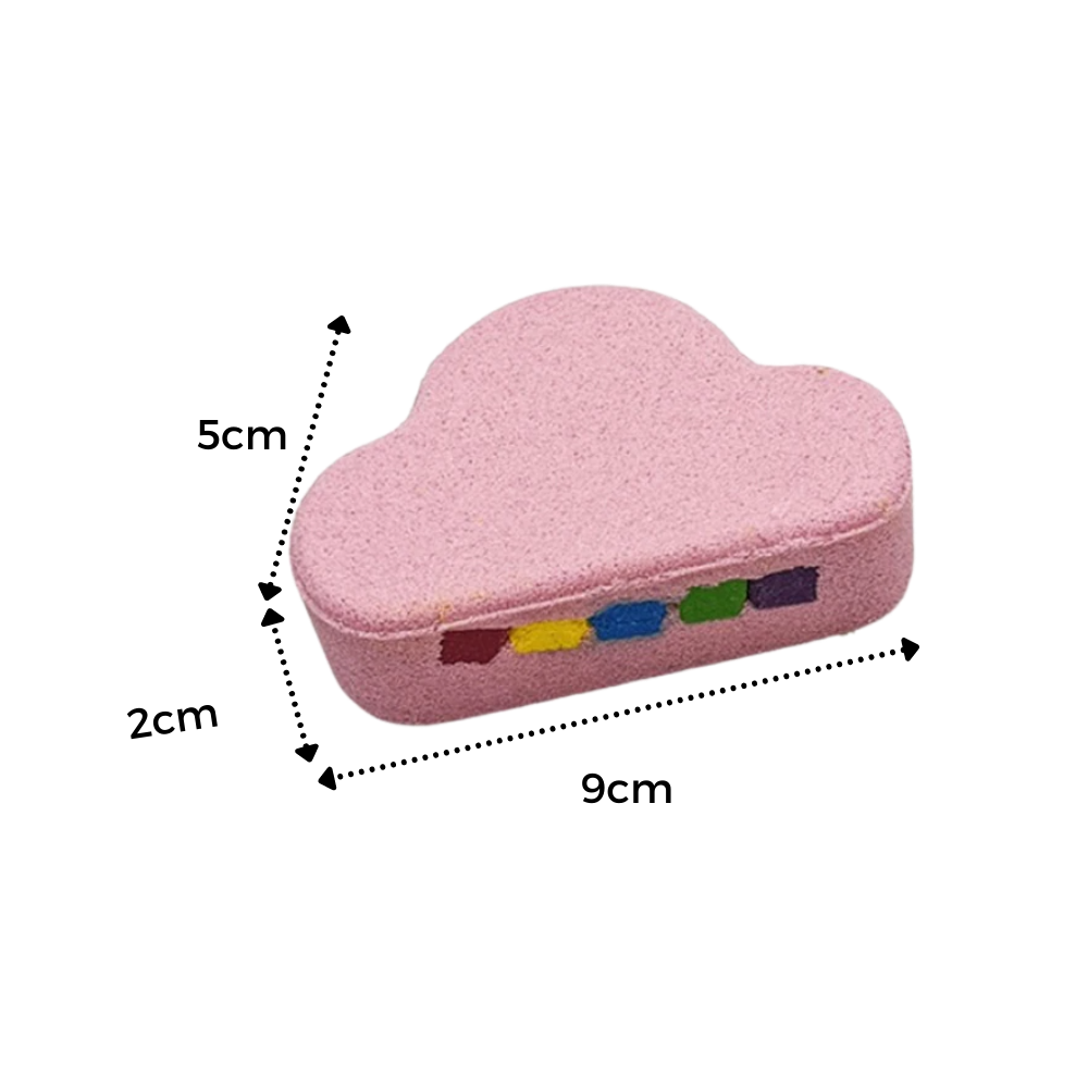 Bunte Meersalz-Badebombe - Ozerty