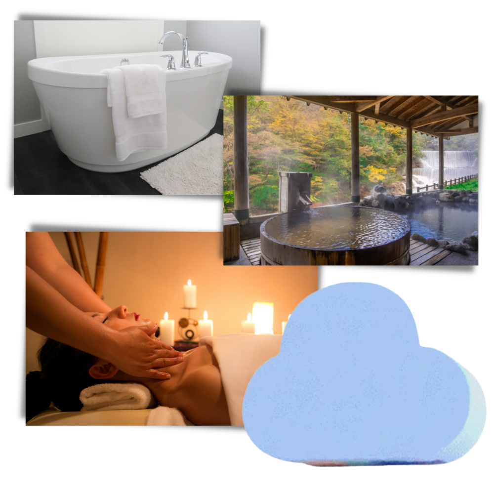 Bunte Meersalz-Badebombe - Ozerty