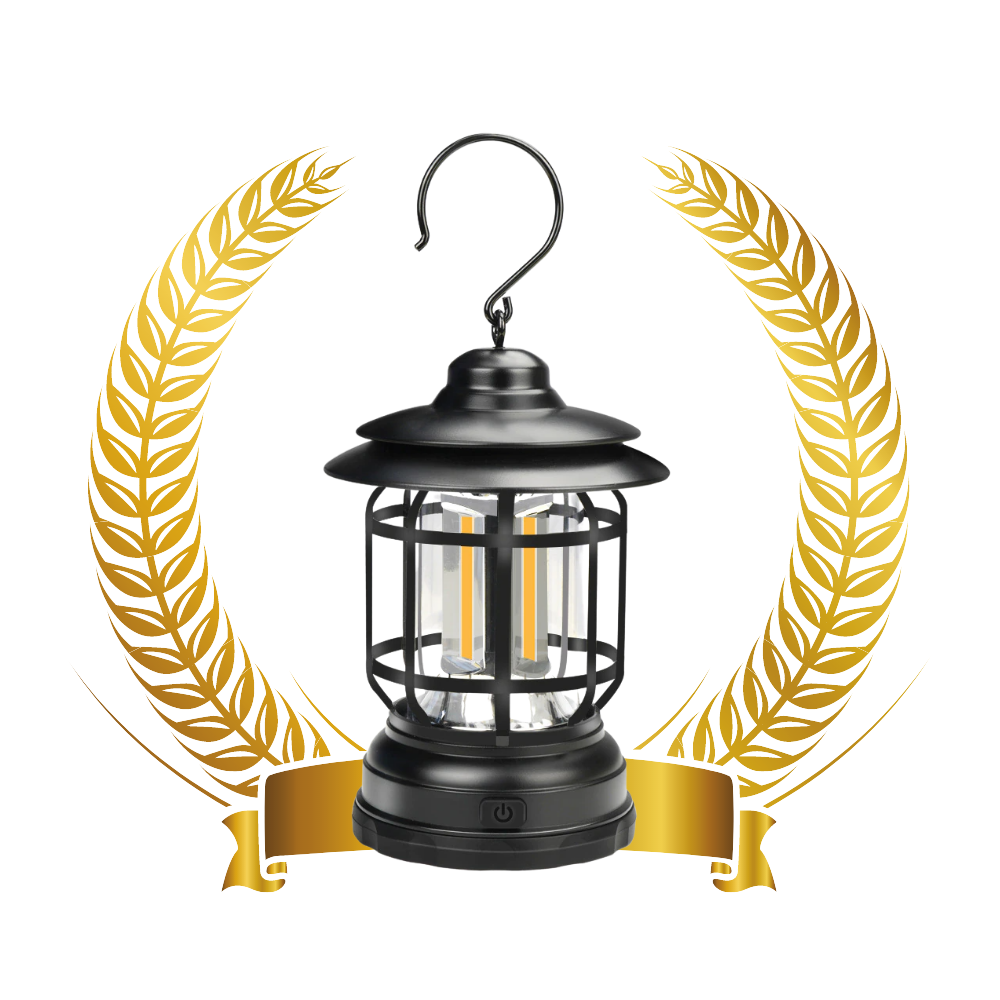 Retro LED Camping Laterne - Ozerty