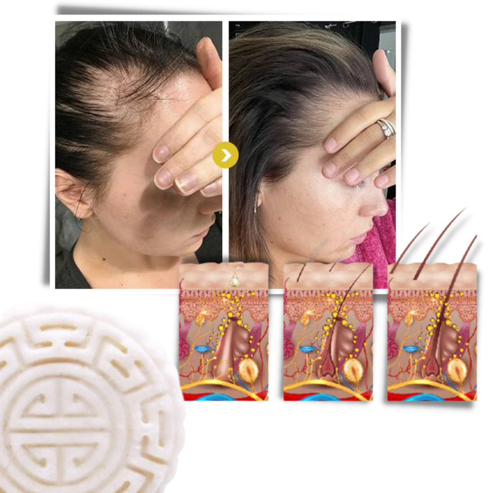 Festes Reis Shampoo & Haarspülung Bar - Odeut