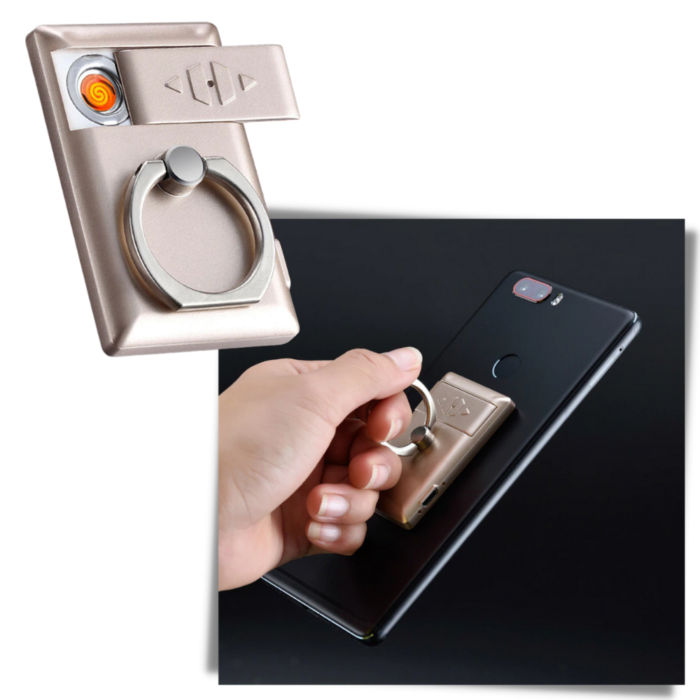 Telefon-Ring mit Feuerzeug - Odeut