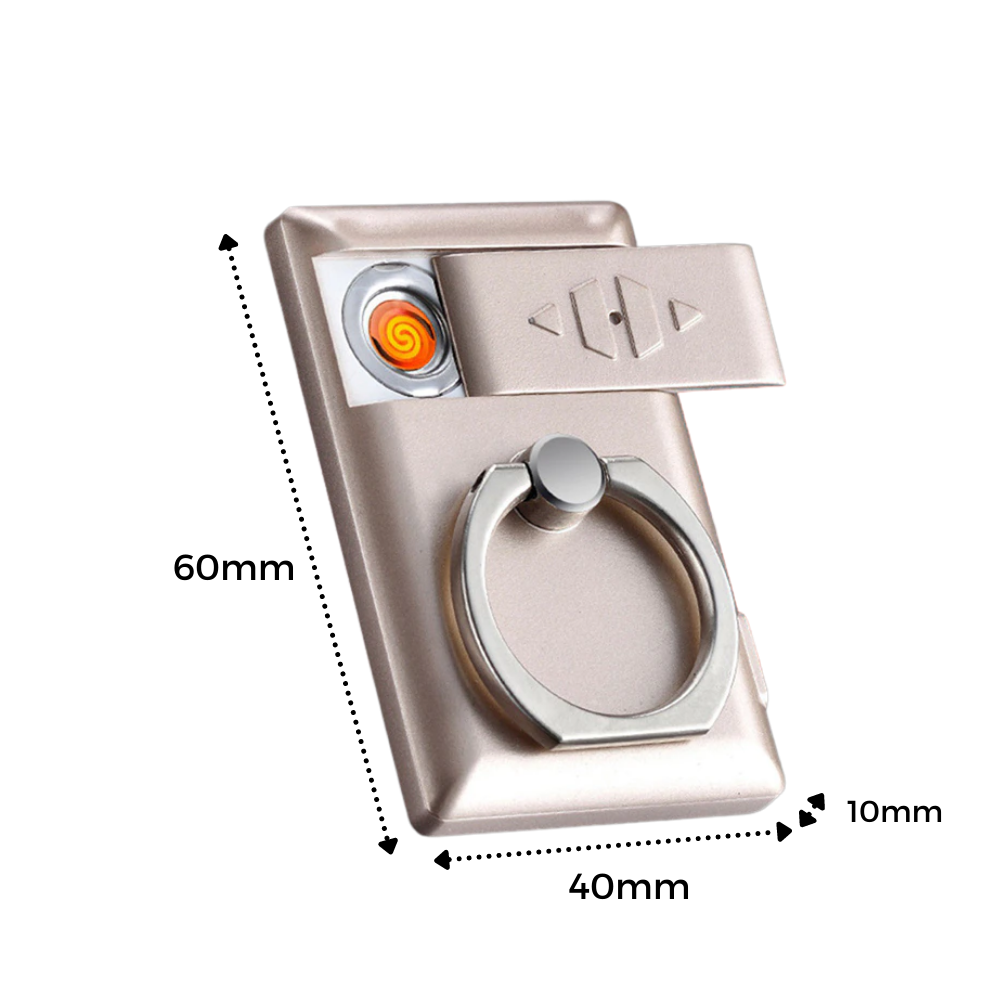 Telefon-Ring mit Feuerzeug - Odeut