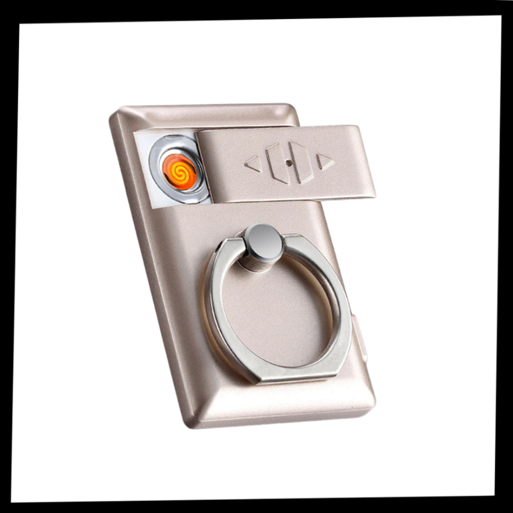 Telefon-Ring mit Feuerzeug - Odeut