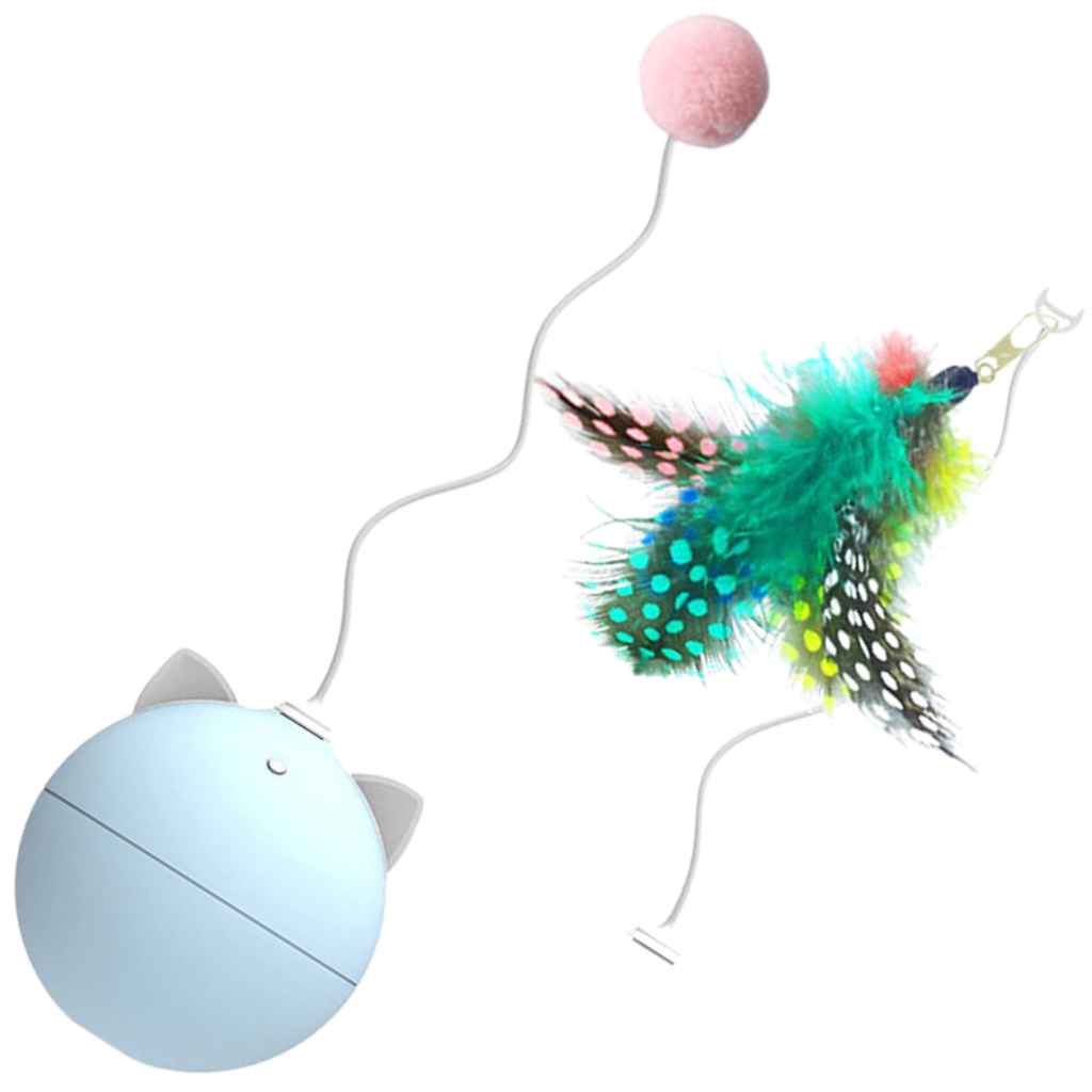 Katzenspielball mit Auto-Roll-Funktion - Ozerty