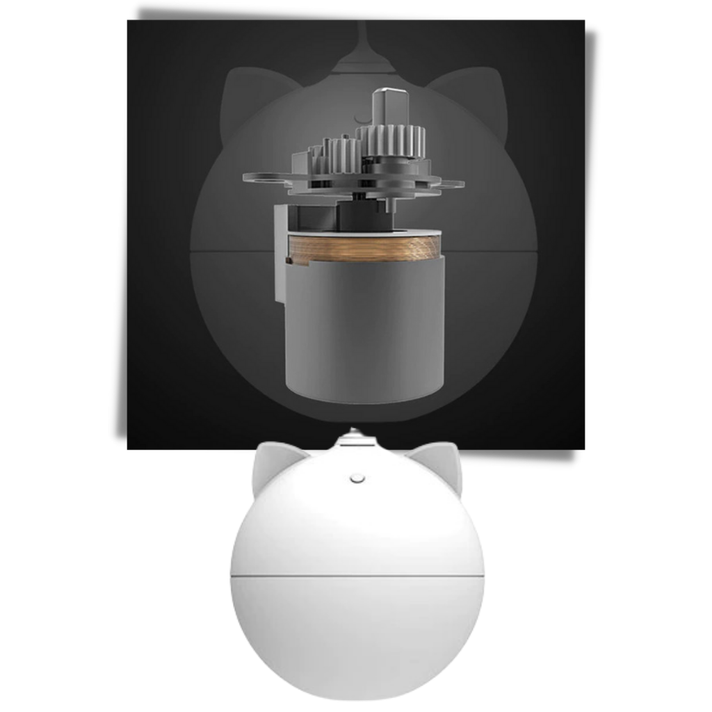 Katzenspielball mit Auto-Roll-Funktion - Ozerty