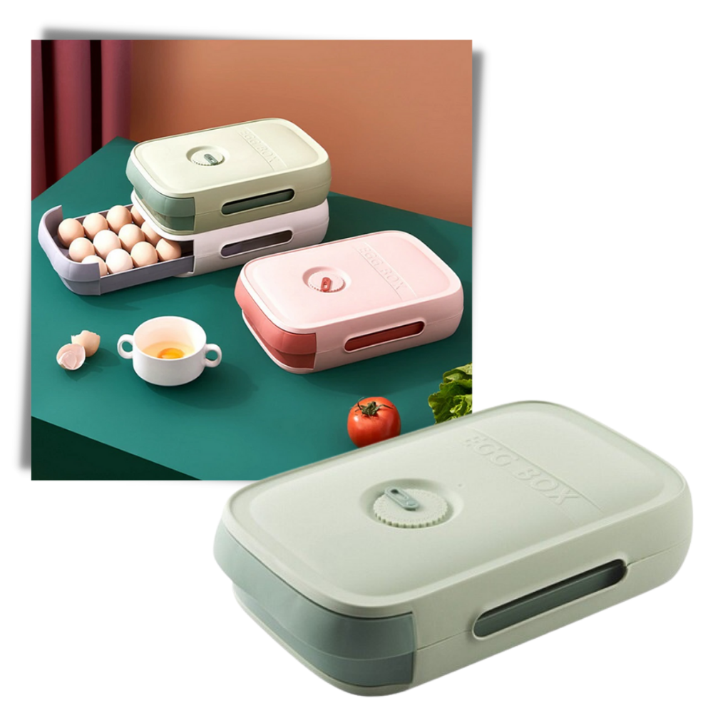 Aufbewahrungsbox für Eier in Schubladenform - Ozerty