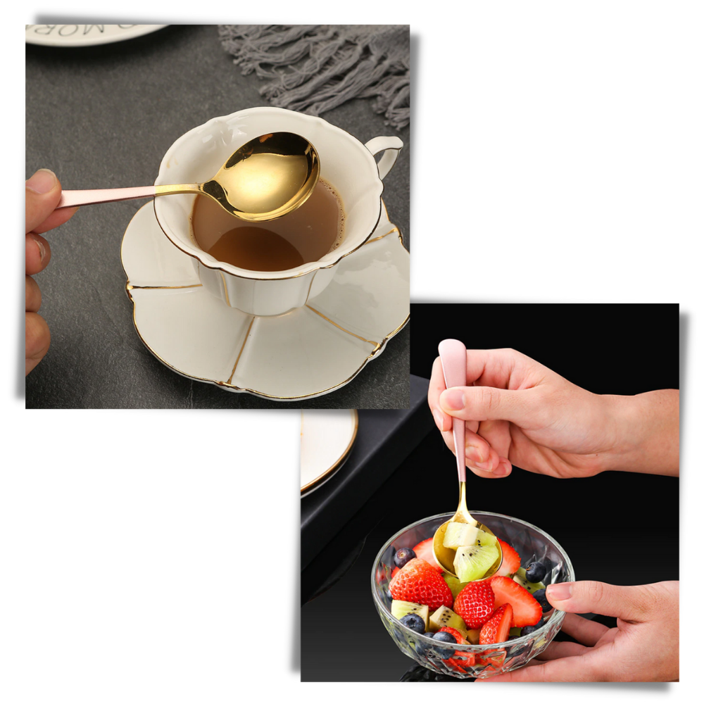 2er-Pack Löffel aus Edelstahl - Ozerty