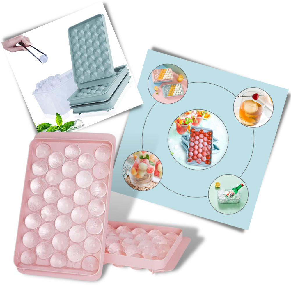 Rundes Eiswürfelform-Set - Odeut