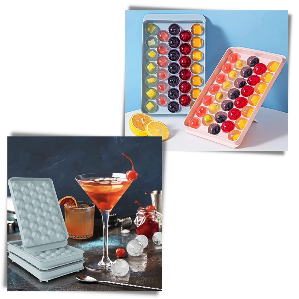 Rundes Eiswürfelform-Set - Odeut