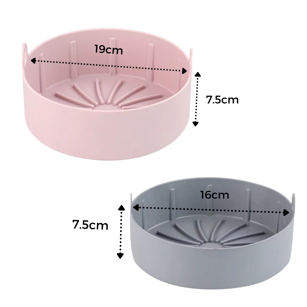 Wiederverwendbare Silikonpfanne für die Heißluftfritteuse - Ozerty