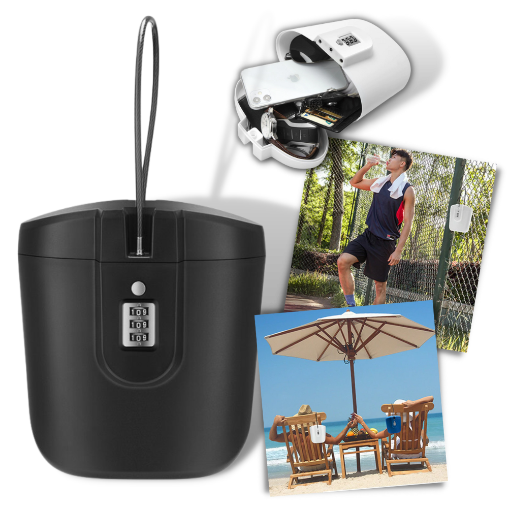 Tragbare Tresorbox mit Handgriff - Ozerty