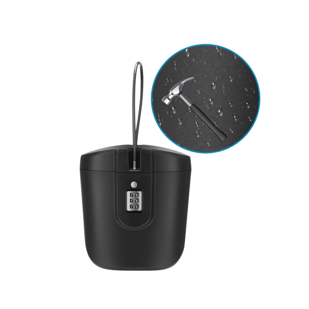 Tragbare Tresorbox mit Handgriff - Ozerty