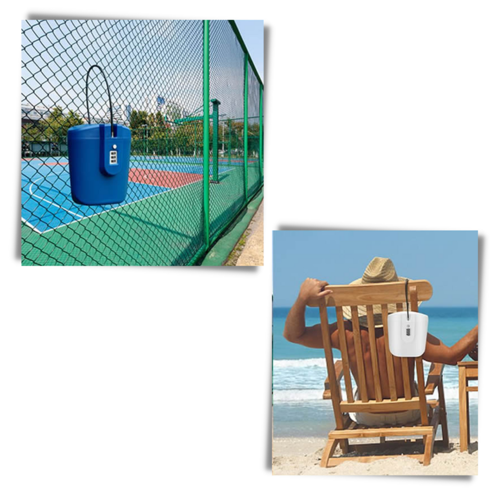 Tragbare Tresorbox mit Handgriff - Ozerty