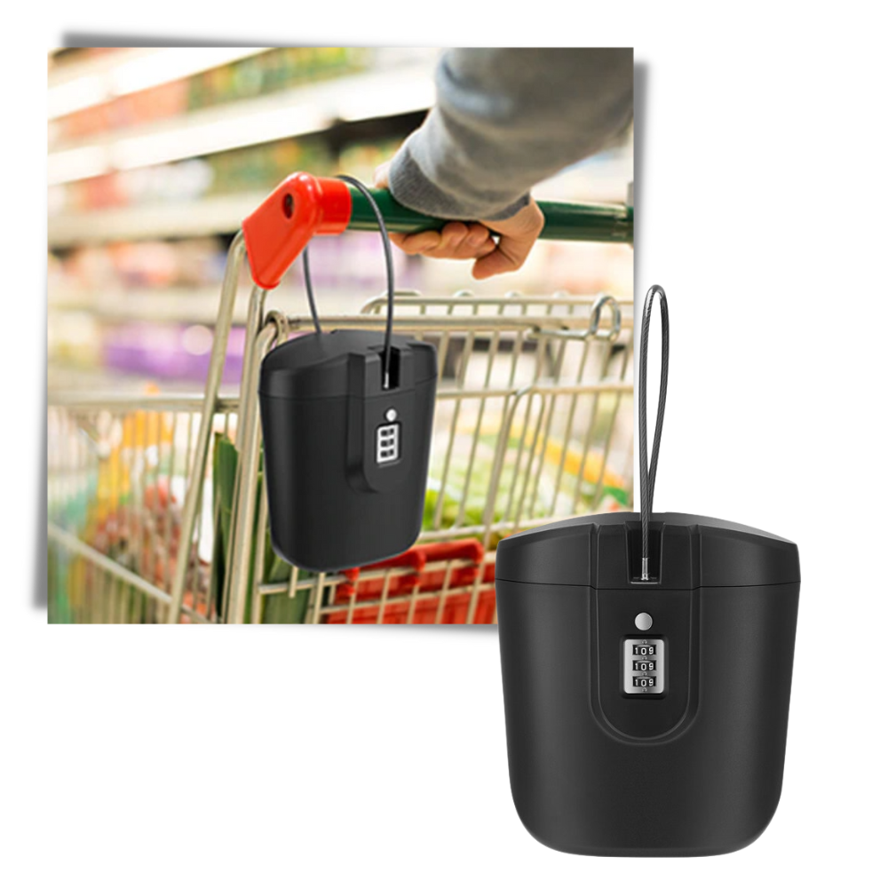 Tragbare Tresorbox mit Handgriff - Ozerty