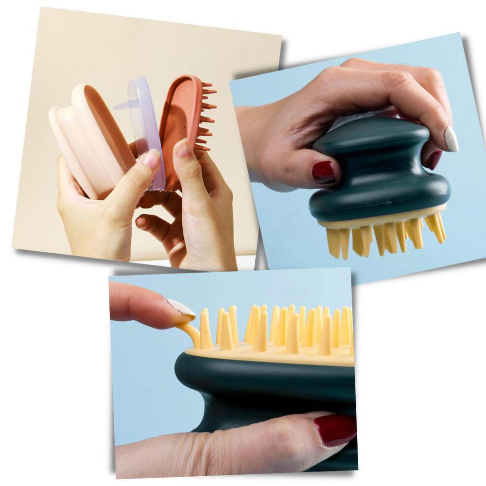 Kopfhaut-Massage-Bürste - Ozerty