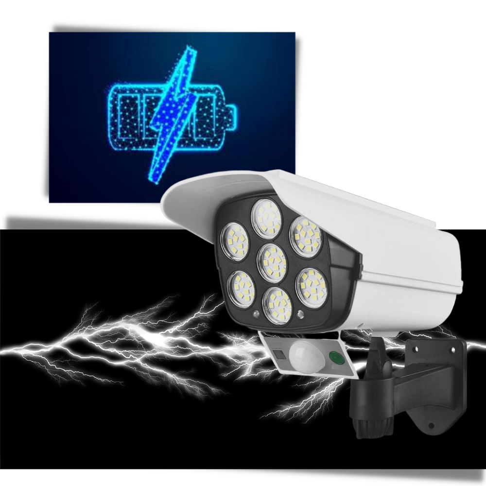 Solar-Bewegungsmelder LED-Lampe - Odeut